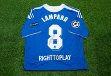  Frank Lampard Signed Chelsea Shirt Munich 2012 Genuine Signature AFTAL COA