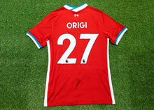  Divock Origi Signed Liverpool Shirt Genuine Signature AFTAL COA
