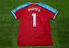 David Moyes SIGNED West Ham United F.C Shirt Genuine Autograph AFTAL COA