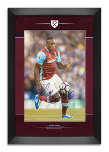  Michail Antonio SIGNED & Framed 12X8 Photo West Ham United Genuine AFTAL COA