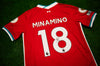 Takumi Minamino Signed Liverpool FC Shirt AFTAL COA (B)