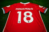 Takumi Minamino Signed Liverpool F.C. Shirt Premier League Champions AFTAL COA
