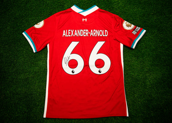 Trent Alexander-Arnold Signed Liverpool F.C. Shirt Jersey AFTAL COA