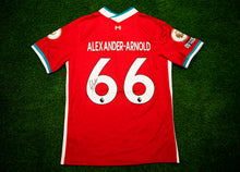  Trent Alexander-Arnold Signed Liverpool F.C. 2020/2021 Shirt Jersey AFTAL COA