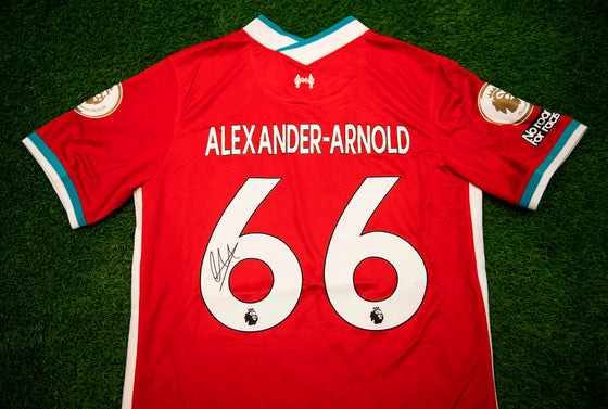 Trent Alexander-Arnold Signed Liverpool F.C. Shirt Jersey AFTAL COA