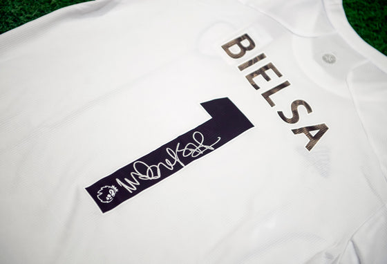 Marcelo Bielsa Signed LEEDS UNITED Shirt GENUINE Signature AFTAL COA
