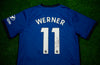 Timo Werner Signed Chelsea F.C. SHIRT Genuine Signature AFTAL COA (B)