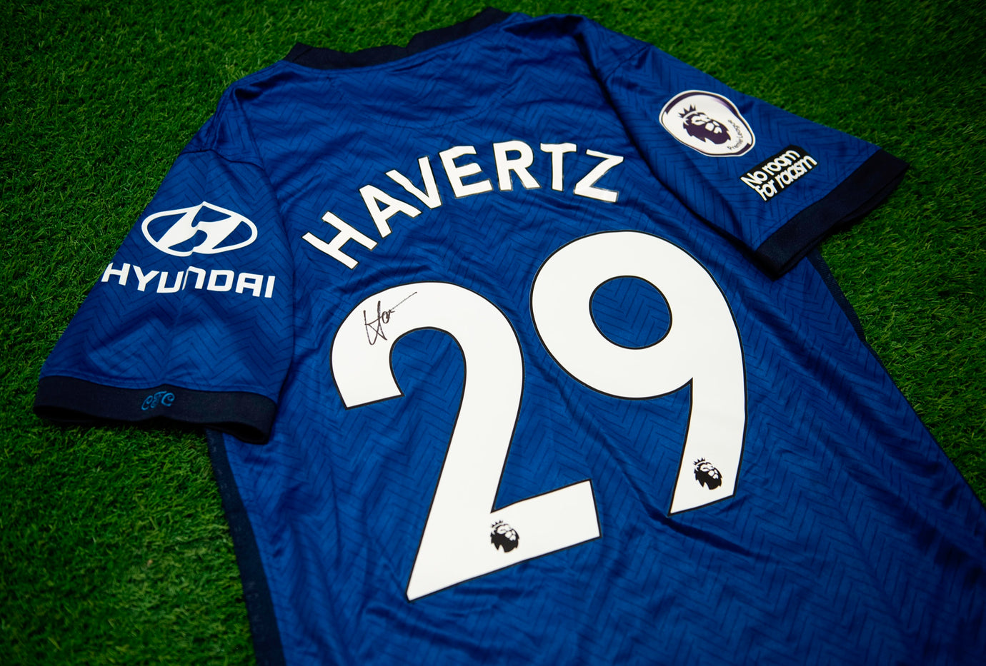 Kai Havertz Signed Chelsea SHIRT Genuine Signature AFTAL COA