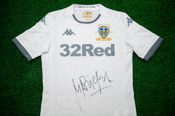 Marcelo Bielsa Signed LEEDS UNITED Shirt GENUINE Signature AFTAL COA (B)