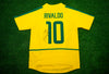 Rivaldo Signed Brazil Shirt 2002 World Cup Genuine Signature AFTAL COA