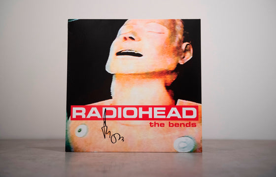 Thom Yorke Signed The Bends Beckett Authentication Services BAS COA