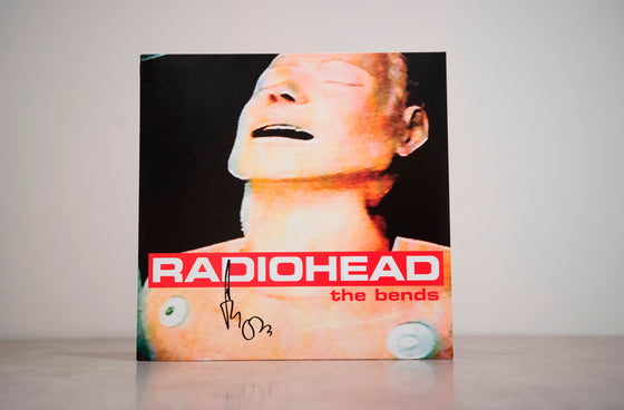 Thom Yorke Signed The Bends Beckett Authentication Services BAS COA