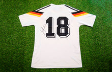  Jurgen Klinsmann SIGNED Germany 1990 World Cup Shirt Genuine Signature AFTAL COA