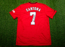  Eric Cantona SIGNED Manchester United F.C Shirt EXACT PROOF AFTAL COA
