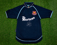  Paolo Di Canio SIGNED West Ham United F.C. Shirt PRIVATE SIGNING MAN U AFTAL COA