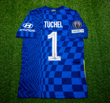  Thomas Tuchel Signed Chelsea F.C. European Super Cup Shirt AFTAL COA