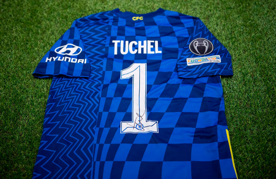 Thomas Tuchel Signed Chelsea F.C. European Super Cup Shirt AFTAL COA