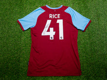  Declan Rice SIGNED West Ham United Shirt Genuine Autograph AFTAL COA