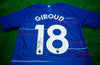 Olivier Giroud Signed Chelsea F.C. SHIRT Genuine Signature AFTAL COA (A)