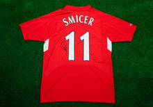  Vladimir Smicer Signed Liverpool SHIRT Genuine Signature Istanbul AFTAL COA