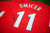 Vladimir Smicer Signed Liverpool SHIRT Genuine Signature Istanbul AFTAL COA
