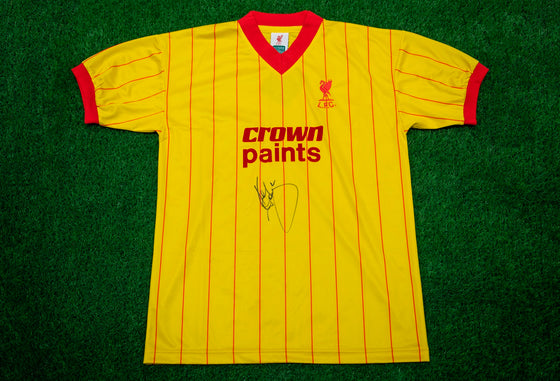 Kenny Dalglish Signed Liverpool FC Shirt Genuine Autograph AFTAL COA