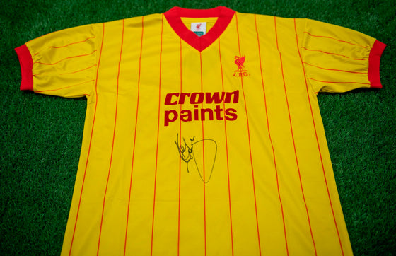 Kenny Dalglish Signed Liverpool FC Shirt Genuine Autograph AFTAL COA