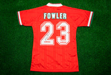  Robbie Fowler Signed Liverpool FC Shirt Genuine Autograph AFTAL COA