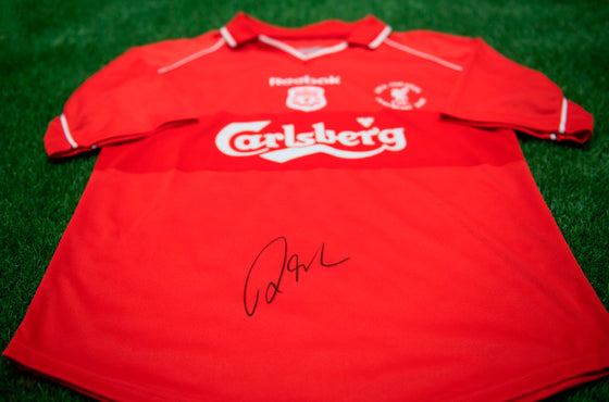 Robbie Fowler Signed Liverpool FC Shirt Genuine Signature Autograph AFTAL COA