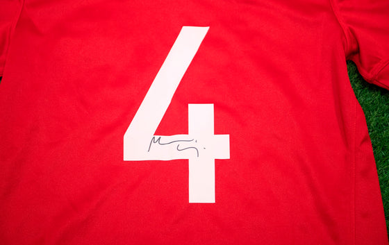 Maro Itoje Signed Lions Shirt SARACENS & LIONS RUGBY PLAYER AFTAL COA