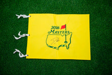  Danny Willett Signed 2016 Masters Pin Flag Genuine Signature AFTAL COA