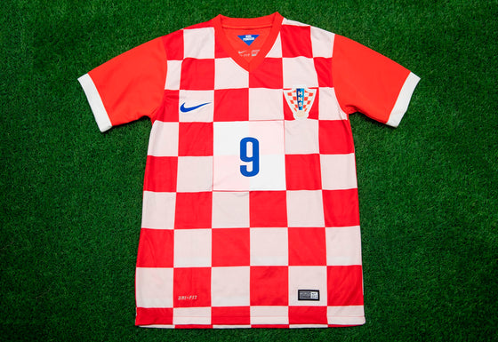 Davor Suker Signed Croatia Shirt Genuine Autograph AFTAL COA