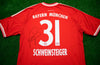 Bastian Schweinsteiger Signed Bayern MUNICH JERSEY Genuine Signature AFTAL COA