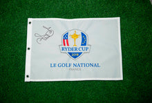  Ian Poulter SIGNED Ryder Cup PIN FLAG 2018 With Exact PROOF AFTAL COA