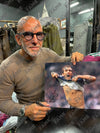 Paolo Di Canio Signed 16X12 Photo West Ham United GOAL AGAINST MAN U AFTAL COA
