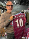 Paolo Di Canio SIGNED & FRAMED West Ham United Shirt PRIVATE SIGNING AFTAL COA A