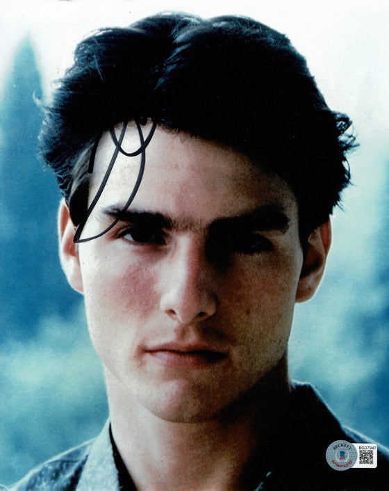 Tom Cruise Signed 10X8 Photo Top Gun BAS TPA BG37947 COA (7359)