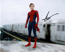  Tom Holland Signed 10X8 Photo Spider-Man Genuine Signature AFTAL COA (5529)