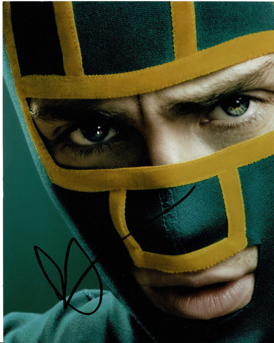 Aaron Taylor-Johnson Signed 10X8 Photo Kick-Ass Genuine Autograph AFTAL COA 5656