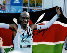  Eliud Kipchoge Signed 10X8 Photo Marathon World Record Holder Tokyo AFTAL COA (F