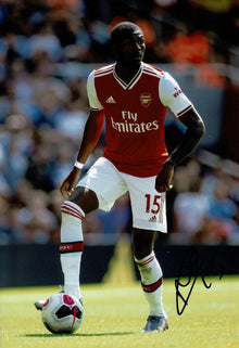  Ainsley Maitland-Niles Signed 12X8 Photo Arsenal F.C. AFTAL COA (9074)