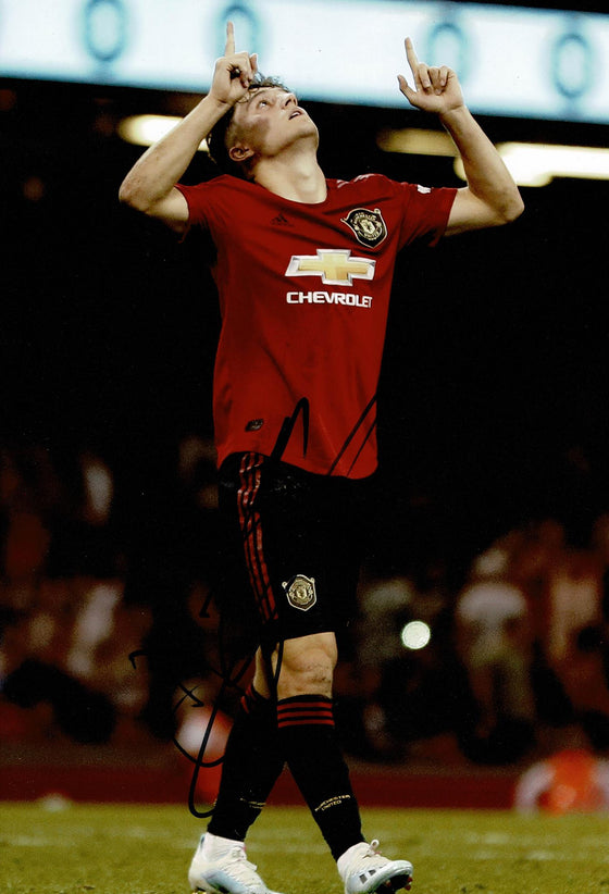 Daniel James Signed 12X8 Photo Manchester United AFTAL COA (9091)