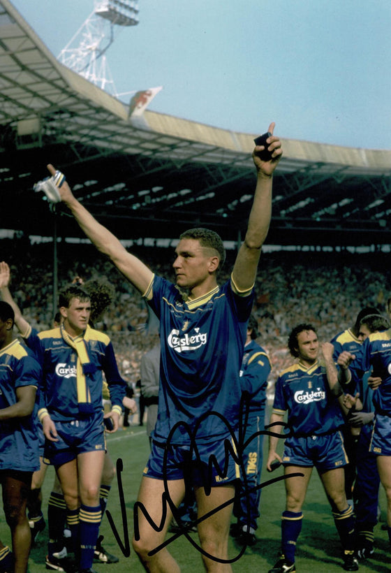 Vinnie Jones Signed 12X8 Photo Wimbledon Genuine Signature AFTAL COA (9095)