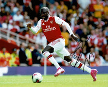  Nicolas Pepe Signed 10X8 Photo Arsenal F.C. AFTAL COA (1101)
