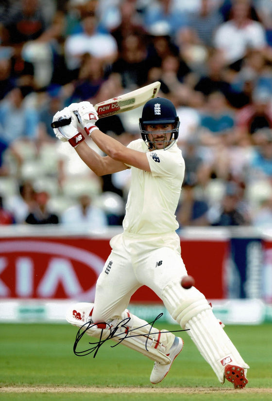 Rory Burns Signed 12X8 Photo England Cricket Legend AFTAL COA (2646)