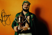  Lood de Jager Signed 12X8 Photo SPRINGBOKS South Africa AFTAL COA (2122)