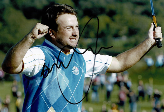 Graeme McDowell Signed 12X8 Photo Genuine Signature (3080)