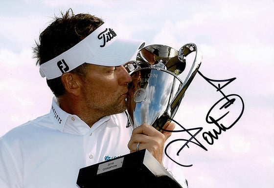 Ian Poulter Signed 12X8 Photo Genuine Autograph AFTAL COA (3103)