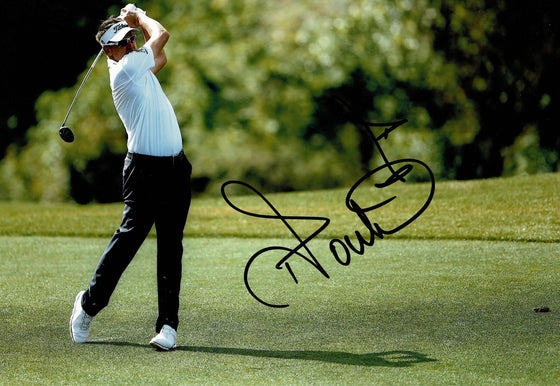 Ian Poulter Signed 12X8 Photo Genuine Autograph AFTAL COA (3108)