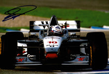  David Coulthard Signed 12X8 Photo McLaren MP4/12 Formula ONE AFTAL COA (3608)
